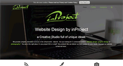 Desktop Screenshot of inproject.co.uk